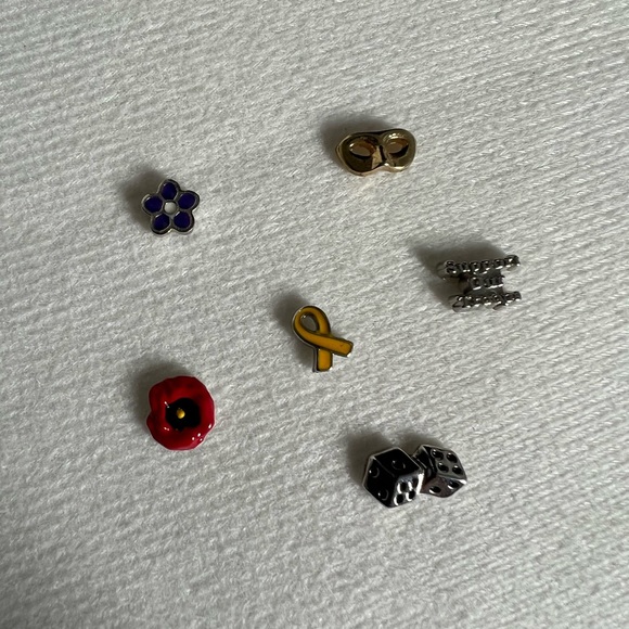 Charms Set: 6 pieces - Picture 1 of 7